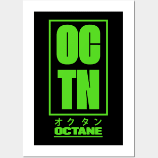 Octane Apex Legends "OCTN" (Green) Posters and Art